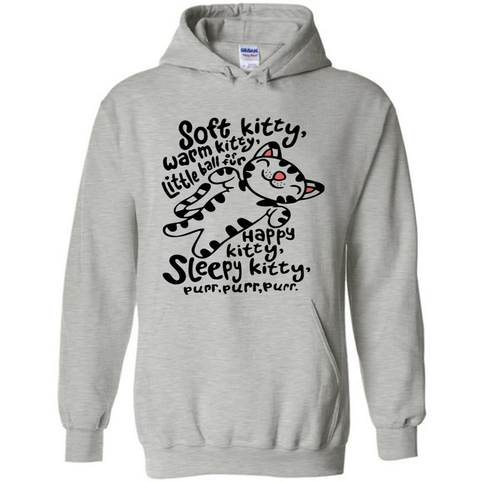 Soft kitty warm kitty little ball of fur - Hoodie