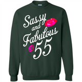Sassy and Fabulous at 55 - 55th Birthday - Sweatshirt