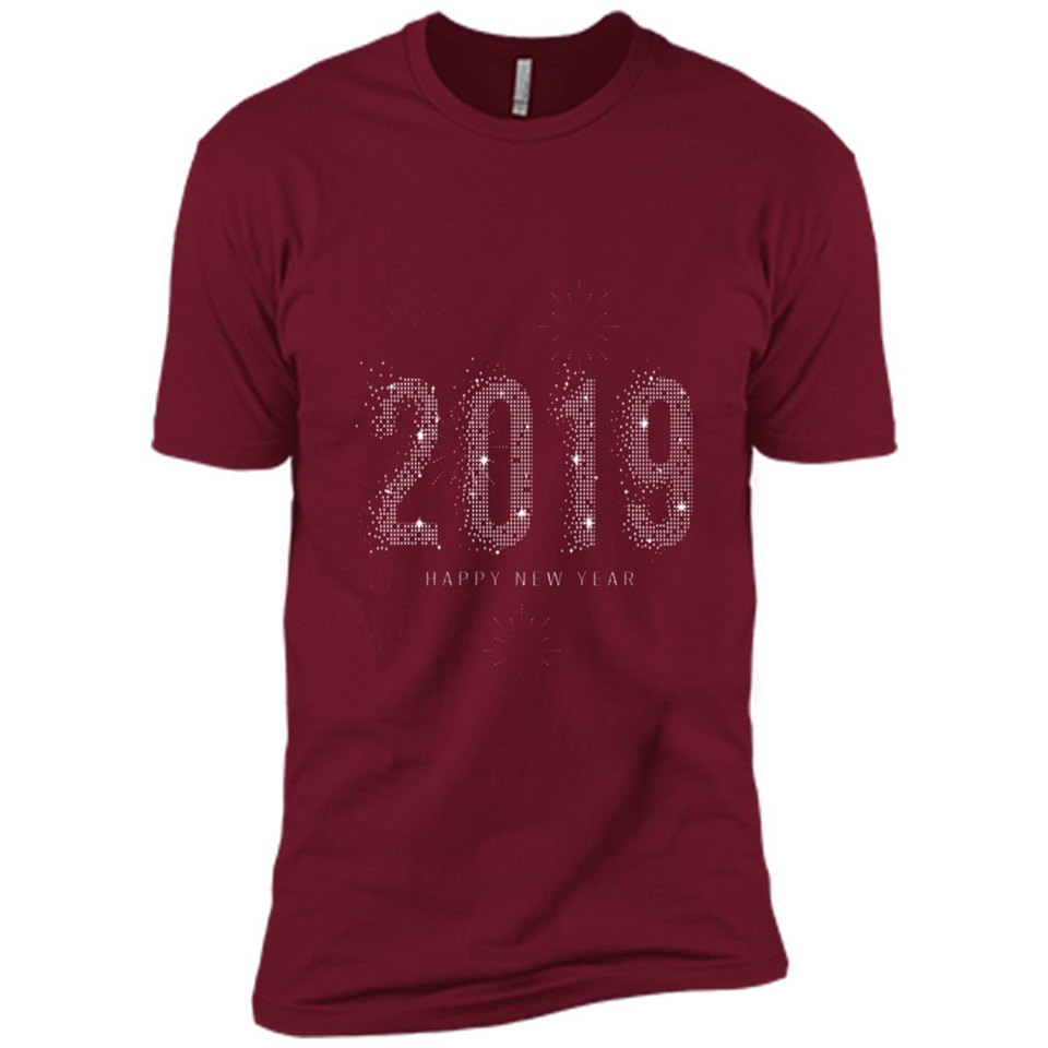 Happy New Year 2019 Sparkle Firework PINGPONG