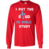 I PUT THE STUD IN BIBLE STUDY CROSS