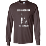 Chicago White Sox GrandFather Like GrandSon - Long Sleeve T-Shirt