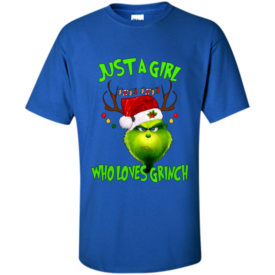 Just a Girl Who Loves Grinch Christmas PING PONG