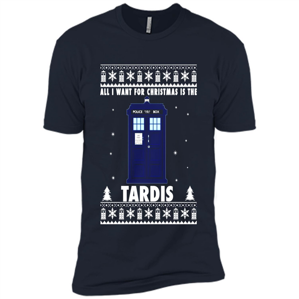 All I Want For Christmas Is The Tardis Ugly PINGPONG