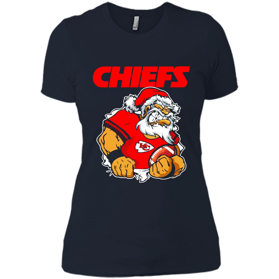 Grumpy Santa Claus Kansas City Chiefs Football Team PINGPONG
