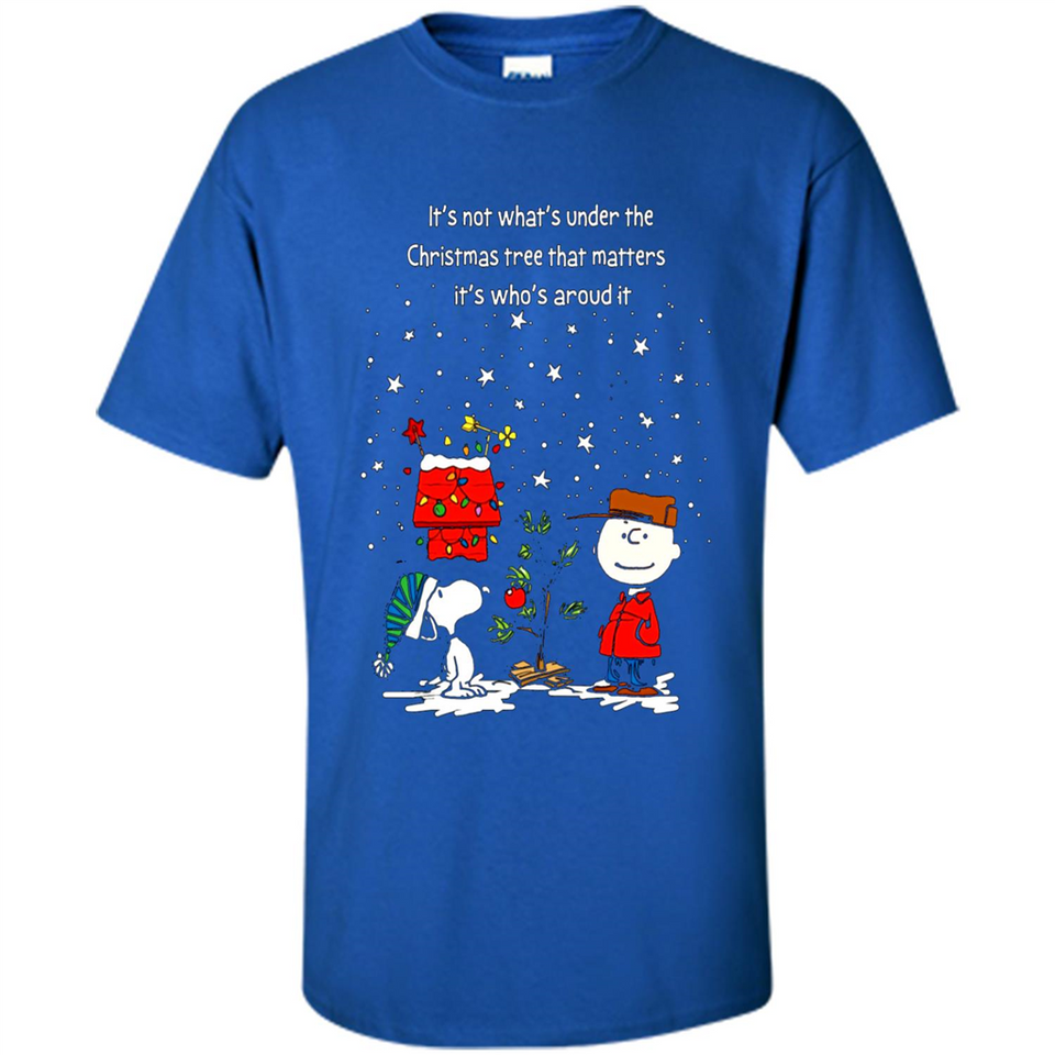 It’s Not What’s Under The Christmas Tree Snoopy Charlie Brown PING PONG
