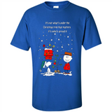 It’s Not What’s Under The Christmas Tree Snoopy Charlie Brown PING PONG