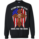 Francisco Giants - stand for the flag kneel for the cross