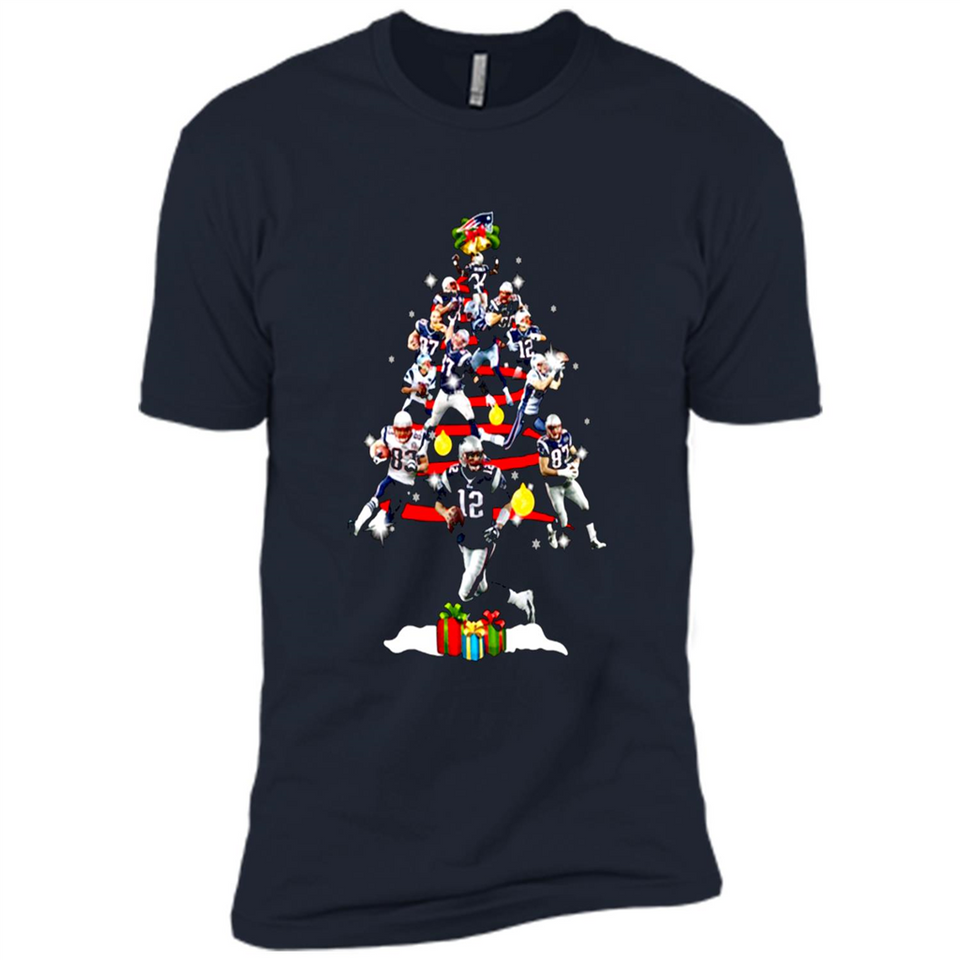 NEW ENGLAND PATRIOTS PLAYERS CHRISTMAS TREE PINGPONG