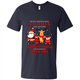 Never Underestimate A January Woman Watches Hallmark Movies Sweatshirt PINGPONG