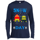 Snow Day Shirt For Detroit Tigers Vs Minion Fans pingpong