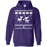 Rudolph and Clarice Ugly Christmas Sweater - Hoodie