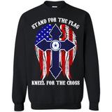 Dallas Cowboys - stand for the flag kneel for the cross