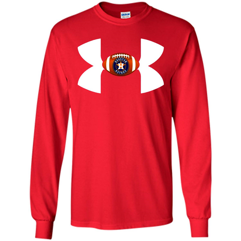Houston Astros Under Armour Logo - Long Sleeve T-Shirt