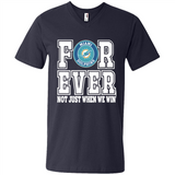 Miami Dolphins Forever For ever not just when we win - Men's V-Neck