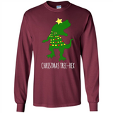 Christmas Tree Rex - Long Sleeve T-Shirt