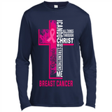 I can do all things through christ who strengthens me fighting Br ast Cancer Jesus