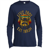 Live fast eat trash bear vintage camping PINGPONG