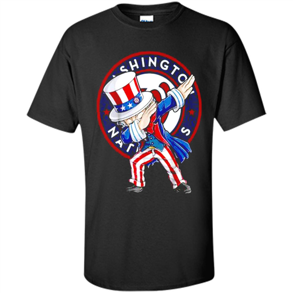 MLB WASHINGTON NATIONALS UNCLE SAM DABBING INDEPENDENCE DAY