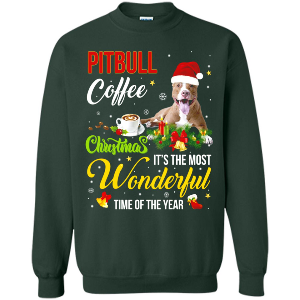 Pitbull Coffee Wonderful Christmas
