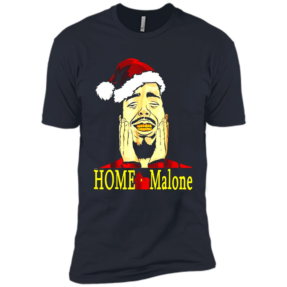 Home Malone Shirt Post Malone Christmas Sweatshirt - Premium Short Sleeve T-Shirt