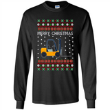Merry Christmas Forklift ugly sweatshirt PINGPONG