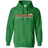 Mens Christmas Funcle The Cool Fun Uncle Definition Xmas - Hoodie