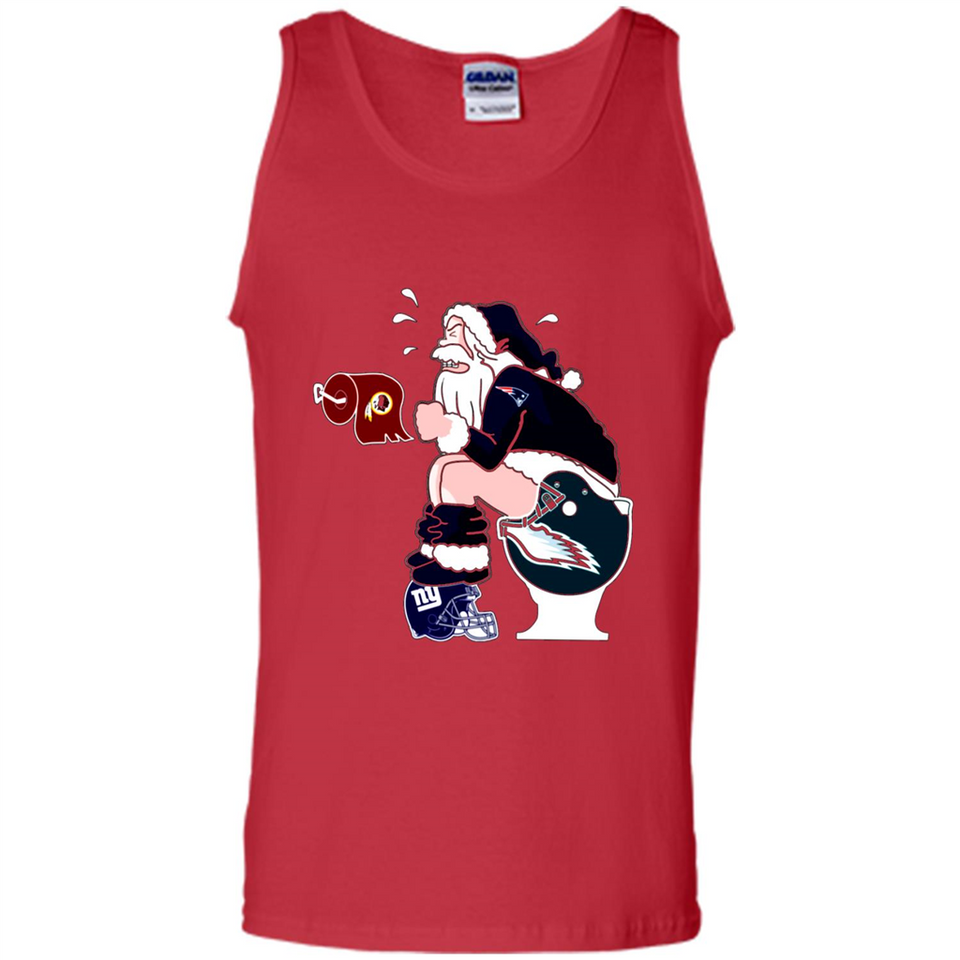 New England Patriots Toilet Santa Claus PINGPONG