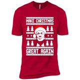Fabulous Make Christmas Great Again Trump Ugly Christmas - Premium Short Sleeve T-Shirt