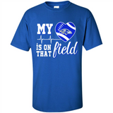 Baltimore Ravens Football My Heart is on that Field - Shirt