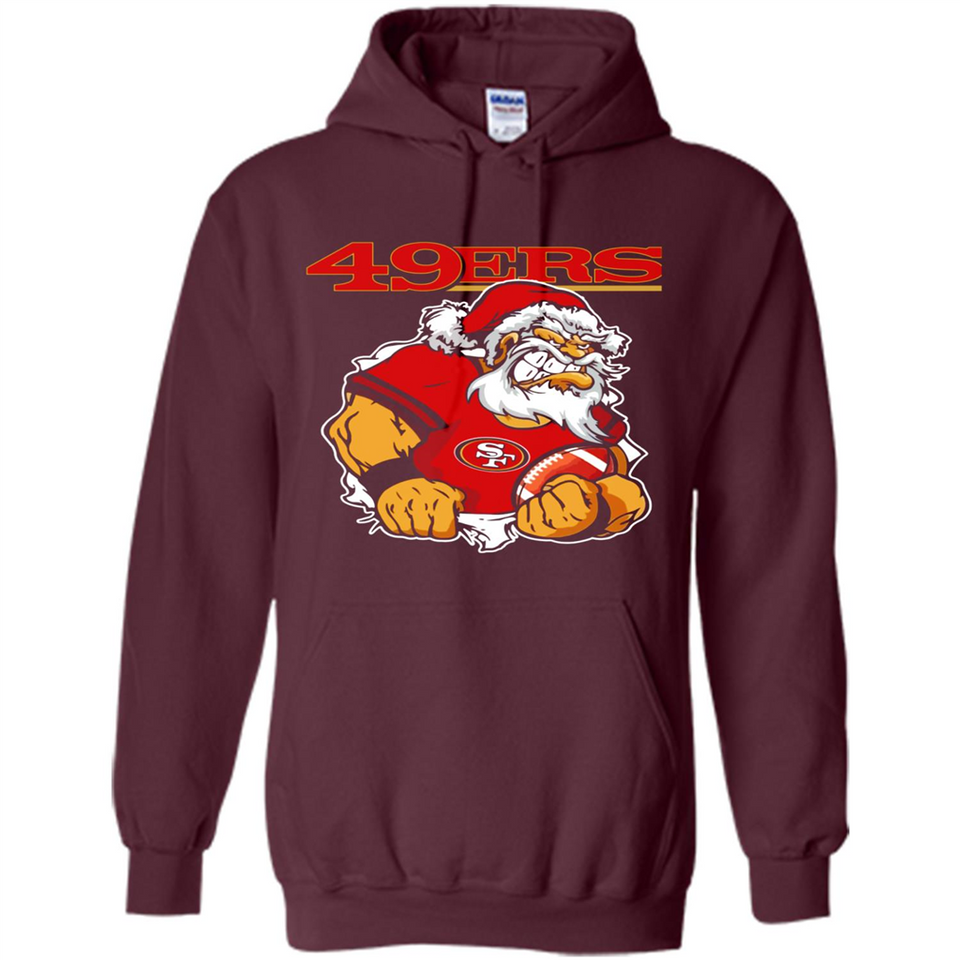 Grumpy Santa Claus San Francisco 49ers Football Team PINGPONG