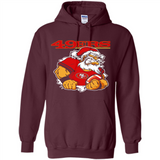 Grumpy Santa Claus San Francisco 49ers Football Team PINGPONG