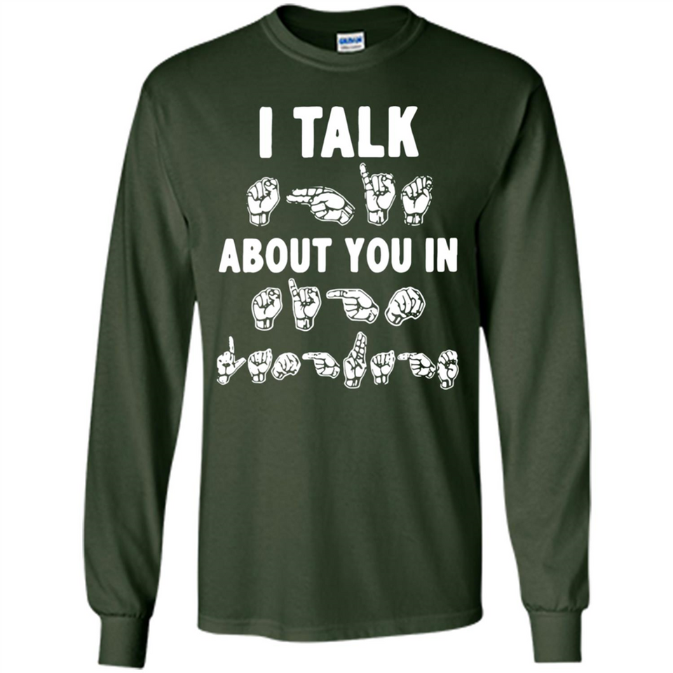 I TALK ABOUT YOU IN