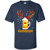Rainbeer Funny Reindeer Beer Lover