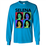 Selena Quintanilla Pop Art - Long Sleeve T-Shirt