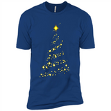 Modern Christmas Tree Light Led Merry Xmas Mug PINGPONG - Premium Short Sleeve T-Shirt