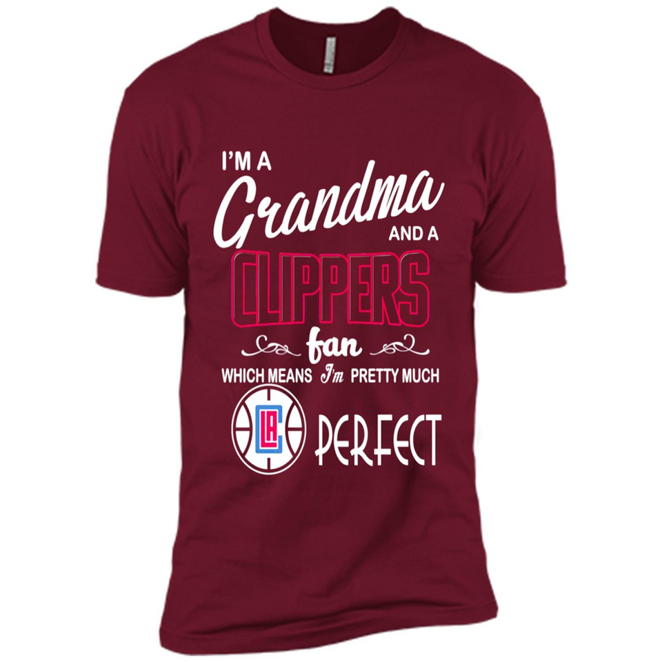 I'M A Grandma And A Los Angeles Clippers Fans