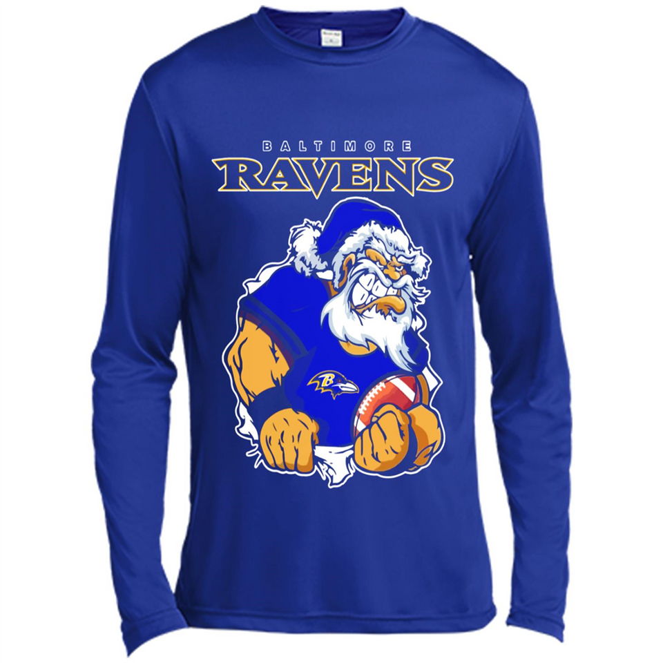 Grumpy Santa Claus Baltimore Ravens Football Team PINGPONG