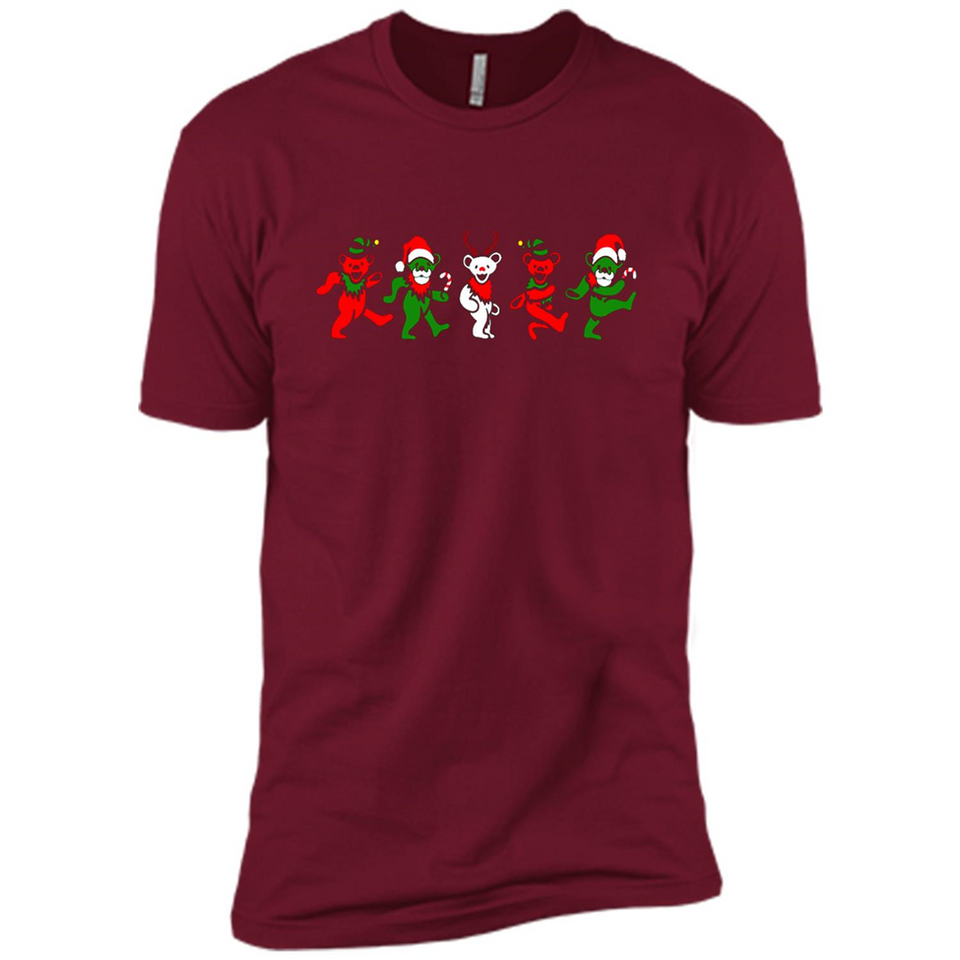Dancing Bears Dance Christmas For Xmas Sweatshirt - Premium Short Sleeve T-Shirt