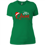 Mr. Claus Santa Claus Merry Xmas T-Shirt - Ladies' Boyfriend T-Shirt