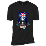 Chicago Cubs Halloween The Nightmare Before Christmas - Premium Short Sleeve T-Shirt