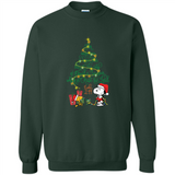 Snoopy-Woodstock-Christmas-tree-for-unto-you-is-born-this-day