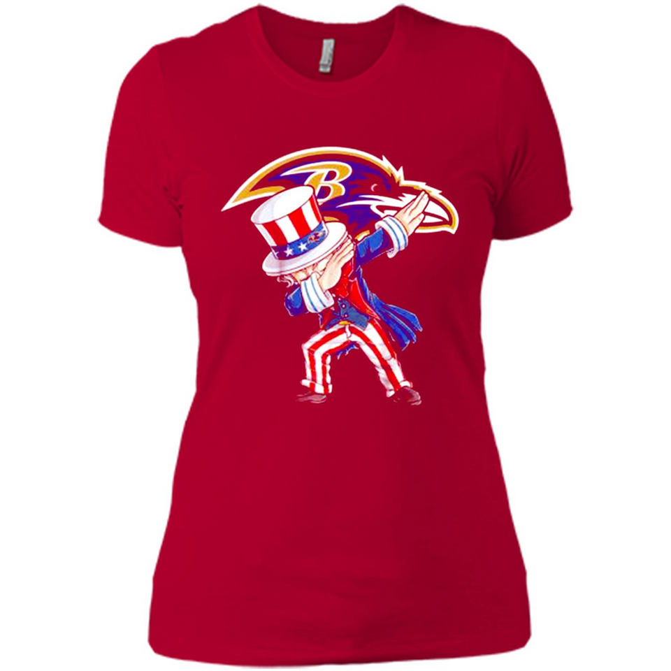 NFL BALTIMORE RAVENS UNCLE SAM DABBING INDEPENDENCE DAY
