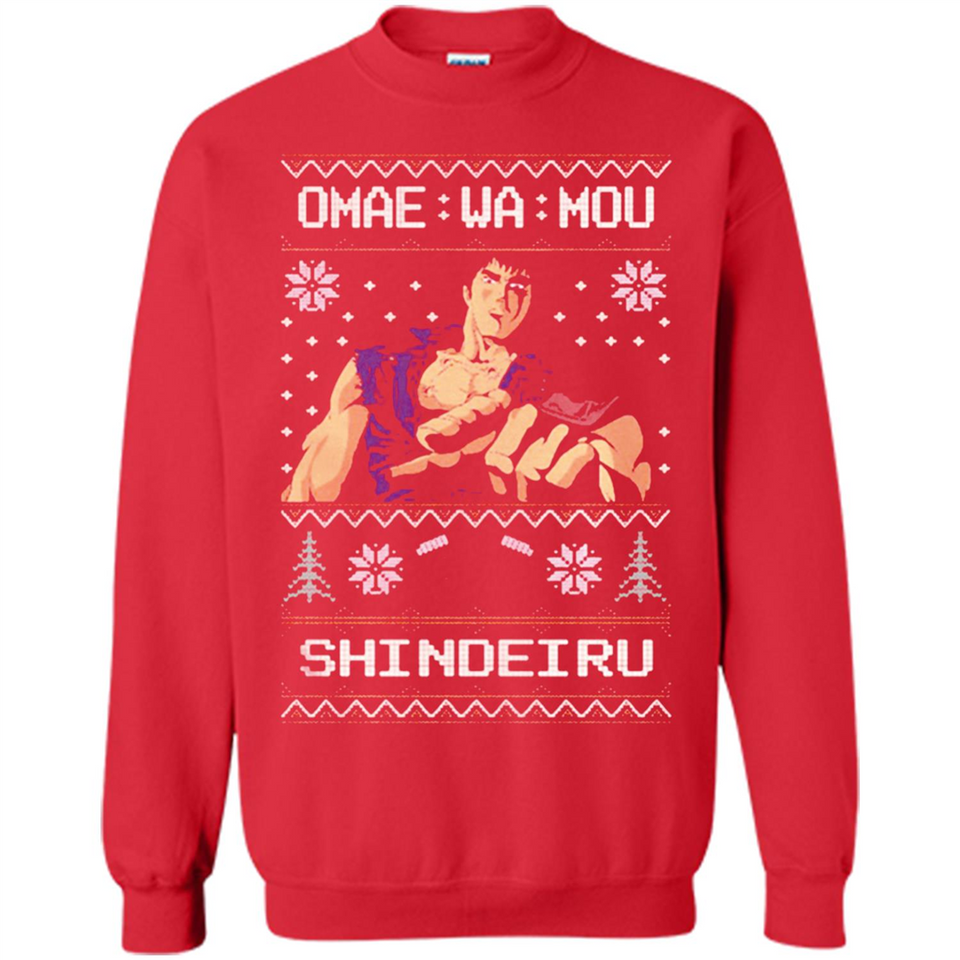 Omae Wa Mou Shindeiru Ugly Christmas Sweater - Sweatshirt
