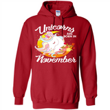 Unicorns Are Born In November Magical Rainbow