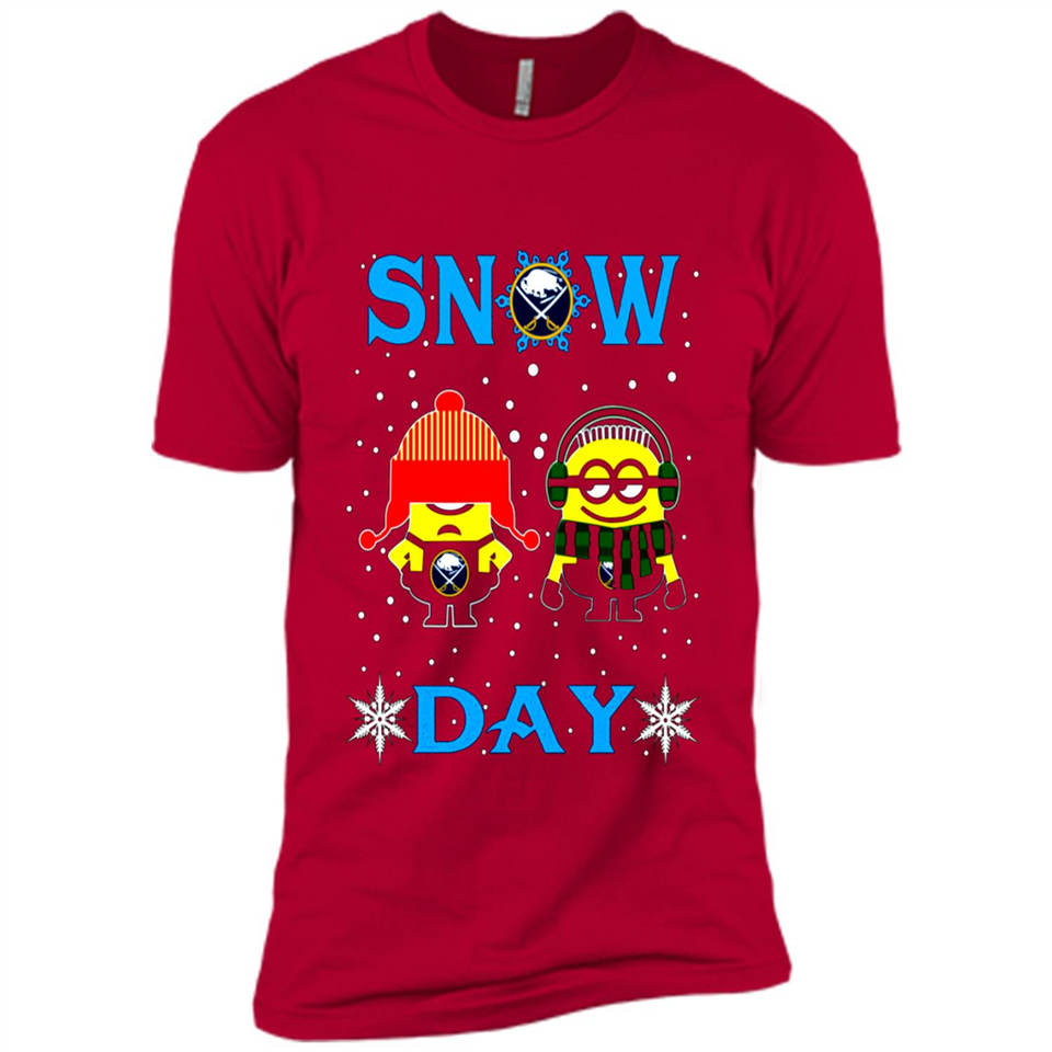 Snow Day Shirt For Buffalo Sabres Vs Minion Fans pingpong