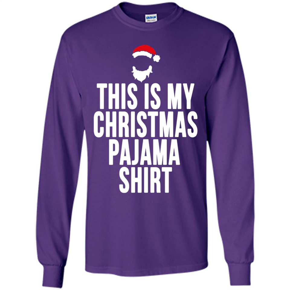 This is my pajama Tshirt Christmas - Long Sleeve T-Shirt