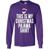 This is my pajama Tshirt Christmas - Long Sleeve T-Shirt
