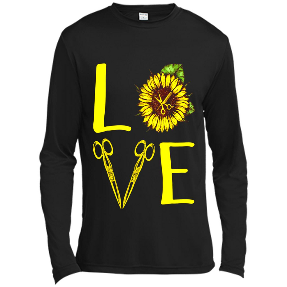 Hair Stylist Love Sunflower Scissors PING PONG