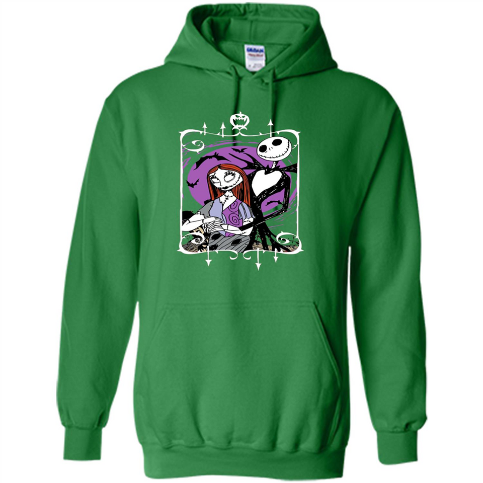 Disney Nightmare Before Christmas Jack And Sally T-Shirt - Hoodie