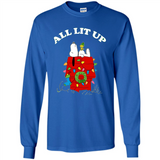 Peanuts By Schulz Snoopy Young Men_s Christmas - Long Sleeve T-Shirt